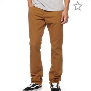 Free World Night Train Mens Regular Straight Leg Pants Size 28